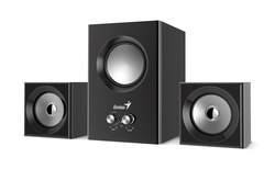 جينيوس مضخم صوت Sw-2.1 370 Rocket Subwoofer 8 واط أسود